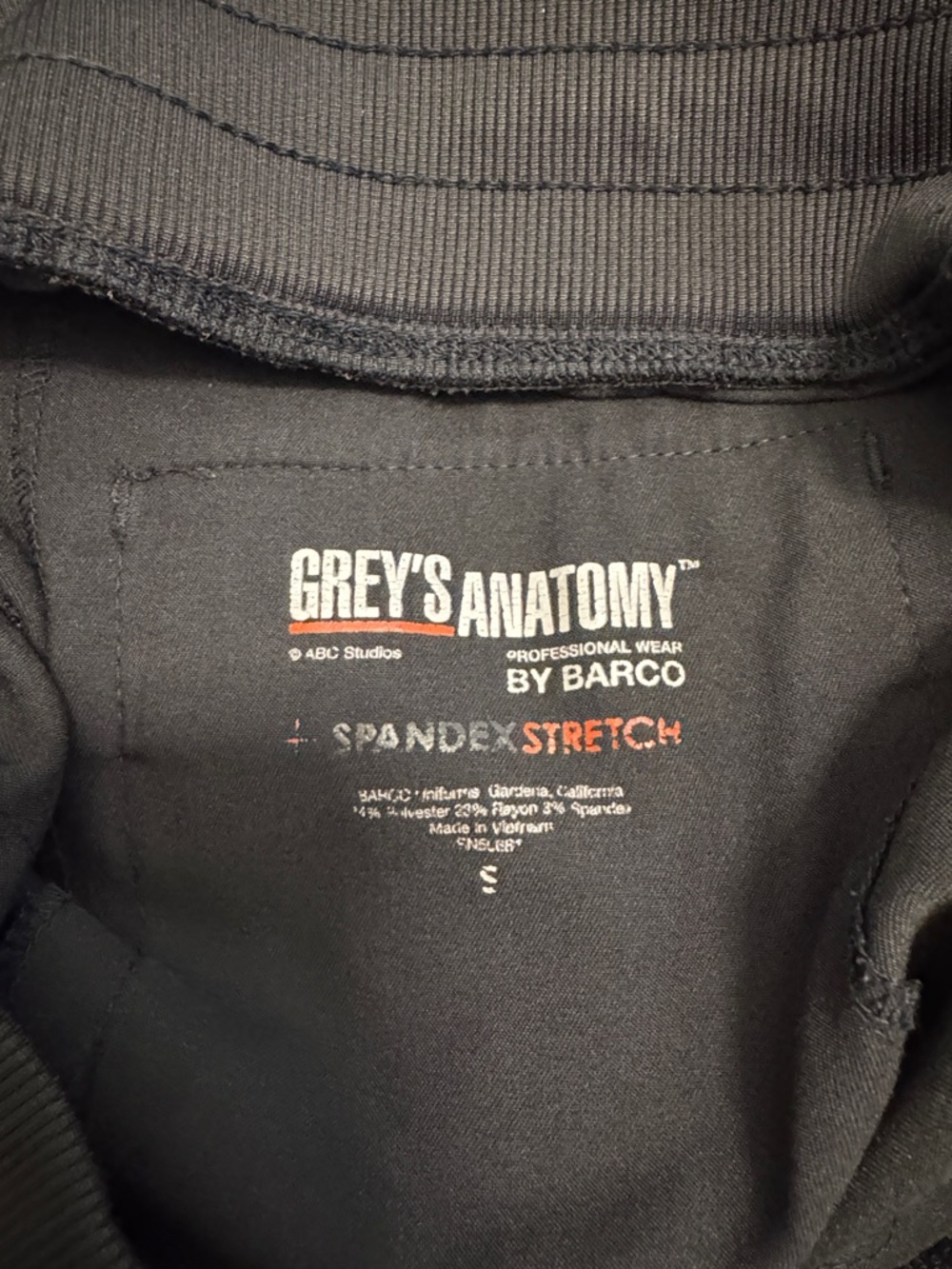 Grey's Anatomy  Black Cargo Scrub Pants - Picture 4 of 6